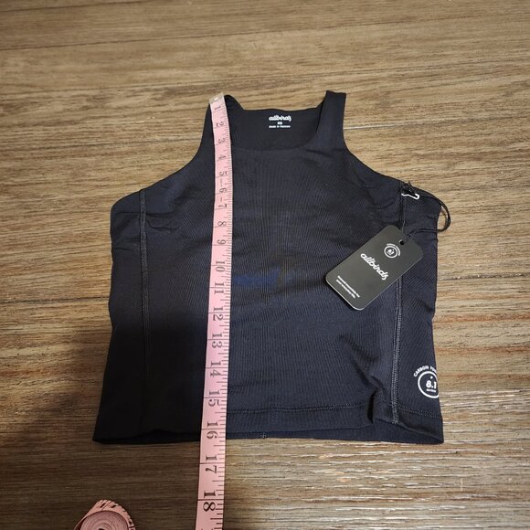 Allbirds Natural Run Form Tank NWT Black XS - Picture 2 of 11